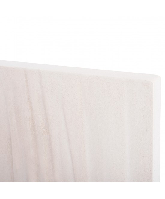 ΠΙΝΑΚΑΣ ΟΡΘΟΓΩΝΙΟΣ ΣΕΙΡΑ SANTORINI HM4518 MDF ΣΕ ΥΠΟΛΕΥΚΟ ΧΡΩΜΑ 60x4(πάχος)x80Υεκ.
