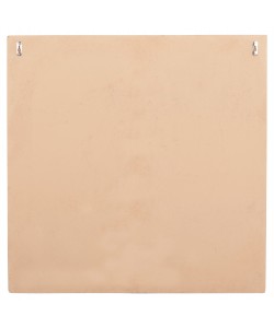 ΠΙΝΑΚΑΣ ΤΕΤΡΑΓΩΝΟΣ ΣΕΙΡΑ SANTORINI HM4520 MDF ΣΕ ΜΠΕΖ ΧΡΩΜΑ 80x4(πάχος)x80Υεκ.