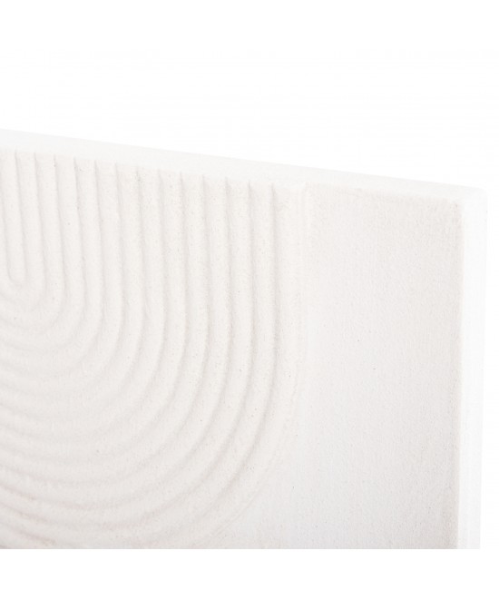 ΠΙΝΑΚΑΣ ΟΡΘΟΓΩΝΙΟΣ ΣΕΙΡΑ SANTORINI HM4523 MDF ΣΕ ΥΠΟΛΕΥΚΟ ΧΡΩΜΑ 60x4(πάχος)x80Υεκ.