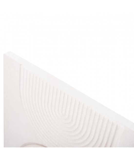 ΠΙΝΑΚΑΣ ΟΡΘΟΓΩΝΙΟΣ ΣΕΙΡΑ SANTORINI HM4523 MDF ΣΕ ΥΠΟΛΕΥΚΟ ΧΡΩΜΑ 60x4(πάχος)x80Υεκ.