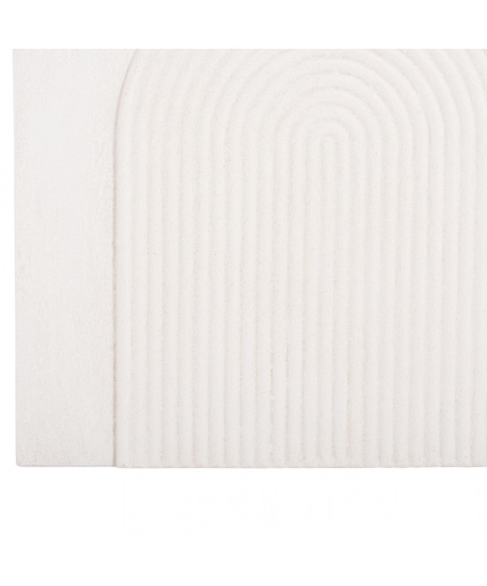 ΠΙΝΑΚΑΣ ΟΡΘΟΓΩΝΙΟΣ ΣΕΙΡΑ SANTORINI HM4523 MDF ΣΕ ΥΠΟΛΕΥΚΟ ΧΡΩΜΑ 60x4(πάχος)x80Υεκ.