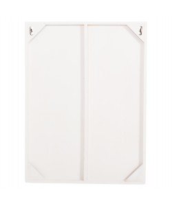 ΠΙΝΑΚΑΣ ΟΡΘΟΓΩΝΙΟΣ ΣΕΙΡΑ SANTORINI HM4523 MDF ΣΕ ΥΠΟΛΕΥΚΟ ΧΡΩΜΑ 60x4(πάχος)x80Υεκ.