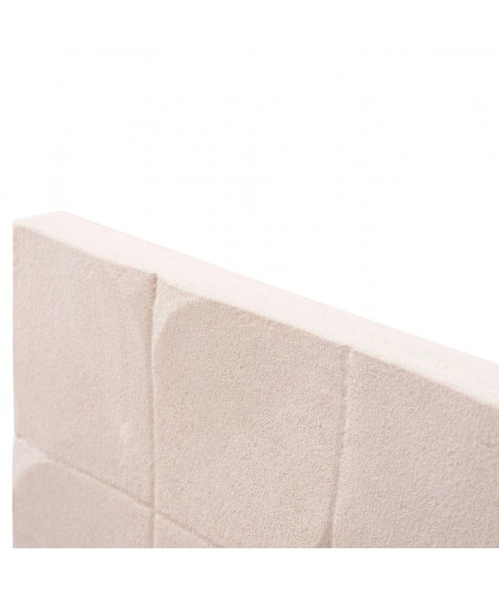 ΠΙΝΑΚΑΣ ΤΕΤΡΑΓΩΝΟΣ ΣΕΙΡΑ SANTORINI HM4516 MDF ΣΕ ΥΠΟΛΕΥΚΟ ΧΡΩΜΑ 80x4,5(πάχος)x80Υεκ.
