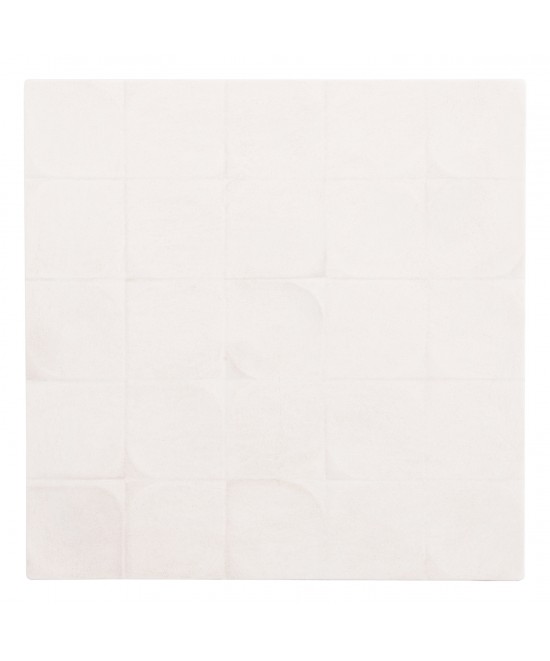 ΠΙΝΑΚΑΣ ΤΕΤΡΑΓΩΝΟΣ ΣΕΙΡΑ SANTORINI HM4516 MDF ΣΕ ΥΠΟΛΕΥΚΟ ΧΡΩΜΑ 80x4,5(πάχος)x80Υεκ.