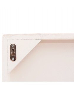 ΠΙΝΑΚΑΣ ΤΕΤΡΑΓΩΝΟΣ ΣΕΙΡΑ SANTORINI HM4516 MDF ΣΕ ΥΠΟΛΕΥΚΟ ΧΡΩΜΑ 80x4,5(πάχος)x80Υεκ.