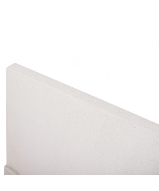 ΠΙΝΑΚΑΣ ΤΕΤΡΑΓΩΝΟΣ ΣΕΙΡΑ SANTORINI HM4517 MDF ΣΕ ΥΠΟΛΕΥΚΟ ΧΡΩΜΑ 80x4,5(πάχος)x80Υεκ.