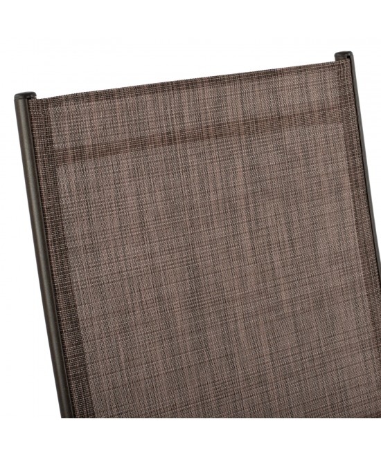 ΣΕΤ 5ΤΜΧ ΤΡΑΠΕΖΙ ΜΕΤΑΛΛΙΚΟ & ΠΤΥΣΣΟΜΕΝΕΣ ΚΑΡΕΚΛΕΣ ΚΑΦΕ HM10558.02