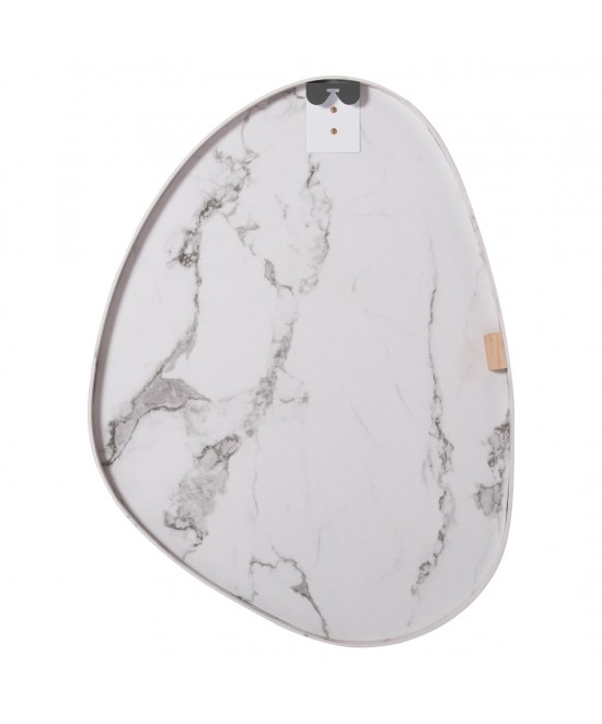 ΚΑΘΡΕΠΤΗΣ ΤΟΙΧΟΥ IRREGU HM4487.05 ΜΕ ΠΛΑΙΣΙΟ MDF ΣΕ WHITE MARBLE ΧΡΩΜΑ 60x80Υεκ.