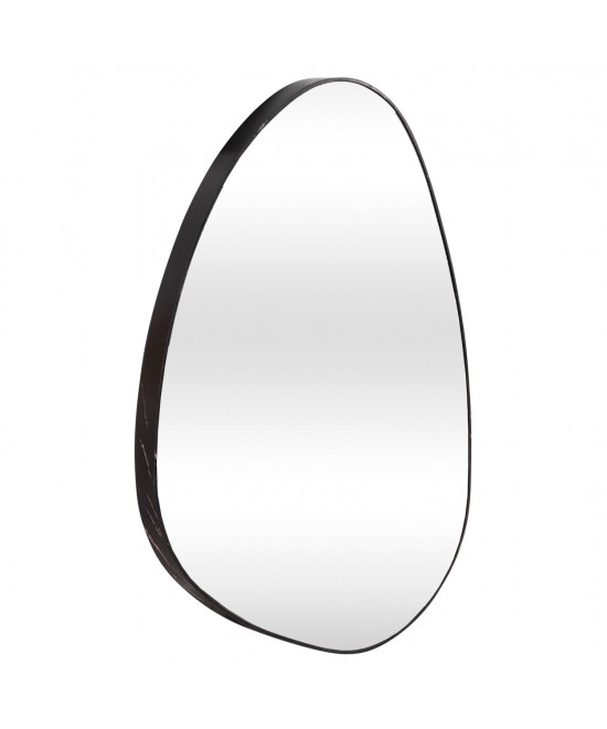 ΚΑΘΡΕΠΤΗΣ ΤΟΙΧΟΥ IRREGU HM4487.01 ΜΕ ΠΛΑΙΣΙΟ MDF ΣΕ BLACK MARBLE ΧΡΩΜΑ 60x80Υεκ.