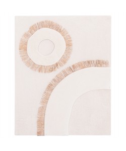 ΠΙΝΑΚΑΣ ΟΡΘΟΓΩΝΙΟΣ ΣΕΙΡΑ SANTORINI HM4534 MDF ΥΠΟΛΕΥΚΟ ΧΡΩΜΑ-ΔΙΑΚΟΣΜΗΣΗ ΜΠΕΖ 48x4,5(πάχος)x60Υεκ.
