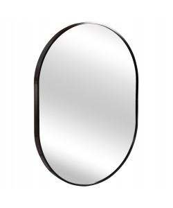 ΚΑΘΡΕΠΤΗΣ ΤΟΙΧΟΥ ΣΕΙΡΑ ARCHER HM4500.01 ΠΛΑΙΣΙΟ ΟΒΑΛ ΑΛΟΥΜΙΝΙΟΥ ΜΑΥΡΟ 59x79Υεκ