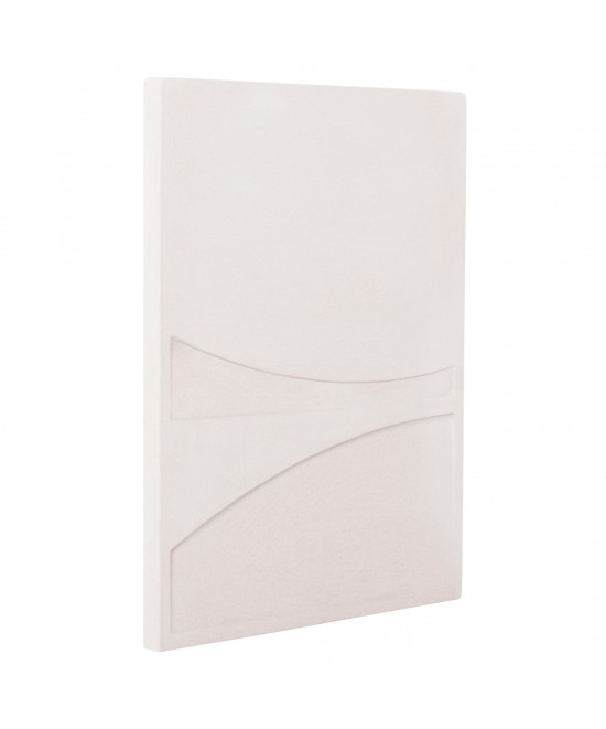 ΠΙΝΑΚΑΣ ΟΡΘΟΓΩΝΙΟΣ ΣΕΙΡΑ SANTORINI HM4510 MDF ΣΕ ΥΠΟΛΕΥΚΟ ΧΡΩΜΑ 60x4(πάχος)x80Υεκ.