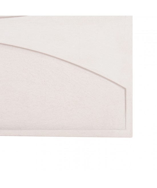 ΠΙΝΑΚΑΣ ΟΡΘΟΓΩΝΙΟΣ ΣΕΙΡΑ SANTORINI HM4510 MDF ΣΕ ΥΠΟΛΕΥΚΟ ΧΡΩΜΑ 60x4(πάχος)x80Υεκ.