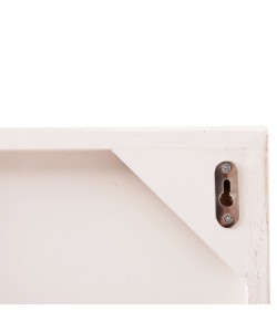 ΠΙΝΑΚΑΣ ΟΡΘΟΓΩΝΙΟΣ ΣΕΙΡΑ SANTORINI HM4510 MDF ΣΕ ΥΠΟΛΕΥΚΟ ΧΡΩΜΑ 60x4(πάχος)x80Υεκ.