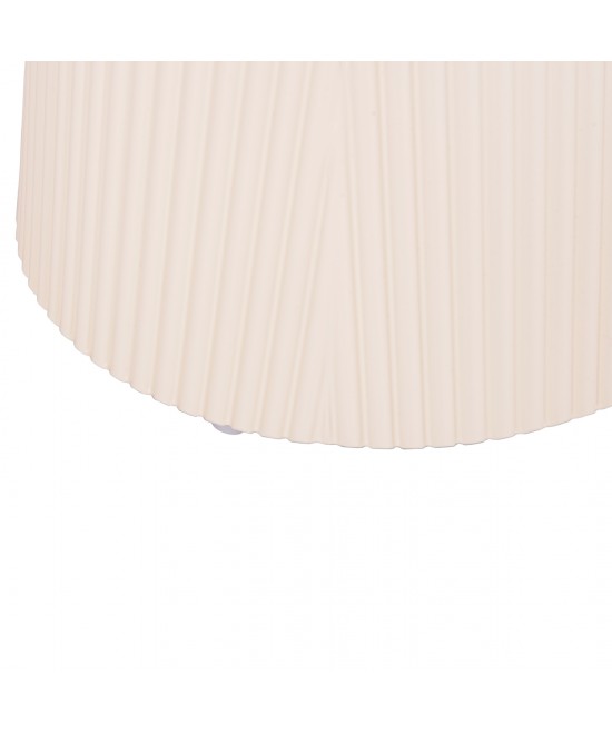 ΤΡΑΠΕΖΑΚΙ ΒΟΗΘΗΤΙΚΟ DENTON HM18023.02 MDF TOP ΦΥΣΙΚΟ ΞΥΛΟΥ-ΒΑΣΗ ΛΕΥΚΗ Φ45x51,5Υεκ.
