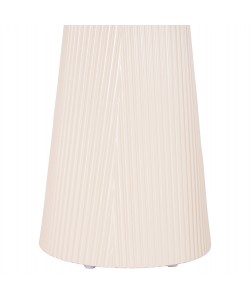 ΤΡΑΠΕΖΑΚΙ ΒΟΗΘΗΤΙΚΟ DENTON HM18023.02 MDF TOP ΦΥΣΙΚΟ ΞΥΛΟΥ-ΒΑΣΗ ΛΕΥΚΗ Φ45x51,5Υεκ.