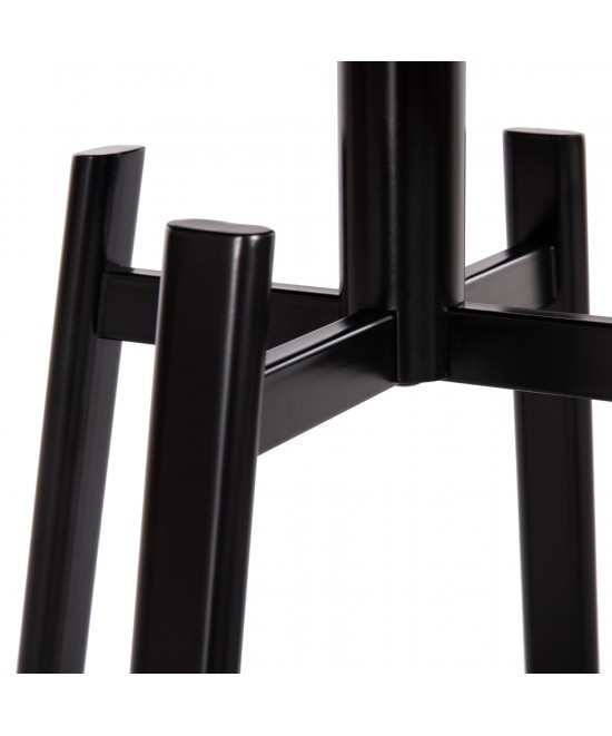 ΒΟΗΘΗΤΙΚΟ ΤΡΑΠΕΖΑΚΙ NORTON HM18036.03 ΜΕΤΑΛΛΙΚΑ ΠΟΔΙΑ ΜΑΥΡΑ-MDF TOP SONAMA Φ45x55,5Υεκ