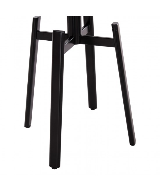 ΒΟΗΘΗΤΙΚΟ ΤΡΑΠΕΖΑΚΙ NORTON HM18036.03 ΜΕΤΑΛΛΙΚΑ ΠΟΔΙΑ ΜΑΥΡΑ-MDF TOP SONAMA Φ45x55,5Υεκ