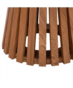 ΤΡΑΠΕΖΙ ΣΑΛΟΝΙΟΥ TALBERT HM18024 MDF ΣΕ ΑΝΟΙΧΤΟ ΦΥΣΙΚΟ ΞΥΛΟΥ Φ80x40,5Υεκ.