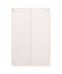 ΠΙΝΑΚΑΣ ΣΕΙΡΑ SANTORINI HM4505 MDF ΣΕ ΥΠΟΛΕΥΚΟ ΧΡΩΜΑ 80x4(πάχος)x120Υεκ.