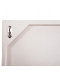 ΠΙΝΑΚΑΣ ΟΡΘΟΓΩΝΙΟΣ ΣΕΙΡΑ SANTORINI HM4532 MDF ΥΠΟΛΕΥΚΟ ΧΡΩΜΑ-ΔΙΑΚΟΣΜΗΣΗ ΜΠΕΖ 60x4,5(πάχος)x80Υεκ.