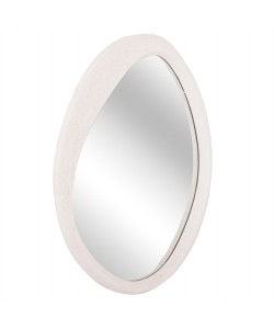 ΚΑΘΡΕΠΤΗΣ ΤΟΙΧΟΥ ΟΒΑΛ ΣΕΙΡΑ SANTORINI HM4514 MDF ΣΕ ΥΠΟΛΕΥΚΟ 48x3,2x60Υεκ