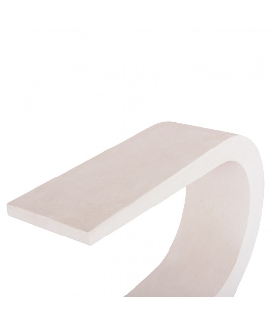 ΚΟΝΣΟΛΑ ΣΕΙΡΑ SANTORINI HM18049 MDF ΣΕ ΥΠΟΛΕΥΚΟ ΧΡΩΜΑ 110x30x70Υεκ.