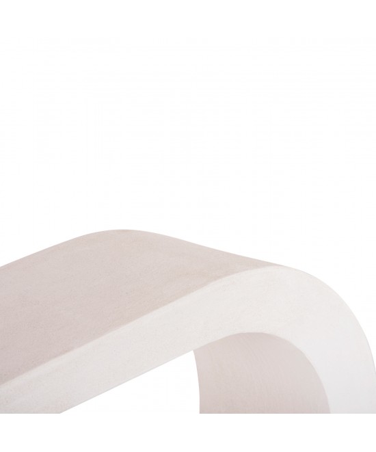 ΚΟΝΣΟΛΑ ΣΕΙΡΑ SANTORINI HM18049 MDF ΣΕ ΥΠΟΛΕΥΚΟ ΧΡΩΜΑ 110x30x70Υεκ.