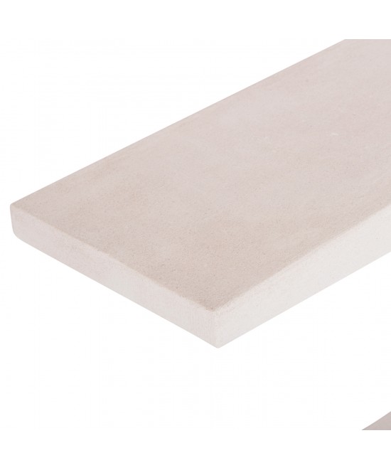 ΚΟΝΣΟΛΑ ΣΕΙΡΑ SANTORINI HM18049 MDF ΣΕ ΥΠΟΛΕΥΚΟ ΧΡΩΜΑ 110x30x70Υεκ.