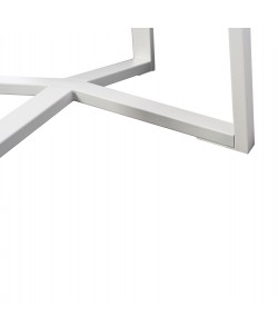 ΒΑΣΗ ΤΡΑΠΕΖΙΟΥ ΛΕΥΚΗ ΜΕΤΑΛΛΙΚΗ HM470.02 60x60x72 εκ.