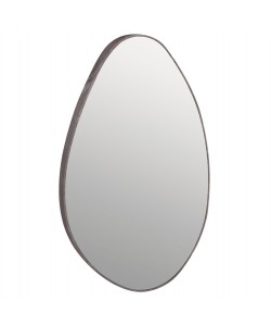 ΚΑΘΡΕΠΤΗΣ ΤΟΙΧΟΥ DROP HM4488.02 ΜΕ ΠΛΑΙΣΙΟ MDF ΣΕ ΧΡΩΜΑΤΙΣΜΟ GREY MARBLE 50x80Υεκ.