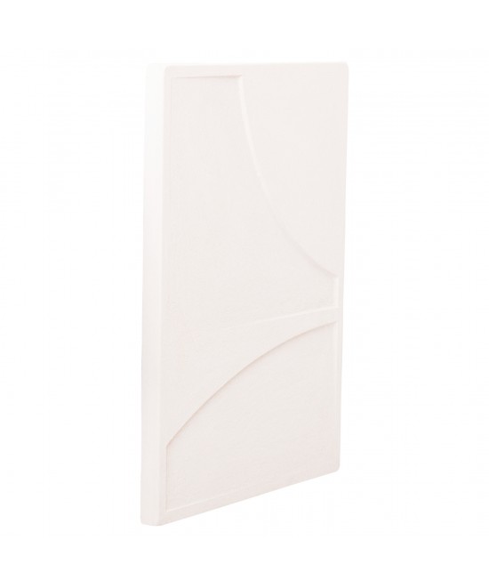 ΠΙΝΑΚΑΣ ΟΡΘΟΓΩΝΙΟΣ ΣΕΙΡΑ SANTORINI HM4509 MDF ΥΠΟΛΕΥΚΟ ΧΡΩΜΑ 60x4(πάχος)x80Υεκ.
