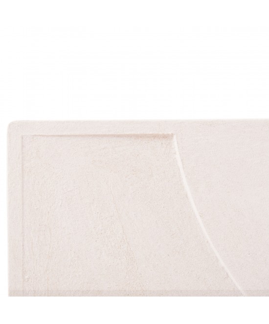 ΠΙΝΑΚΑΣ ΟΡΘΟΓΩΝΙΟΣ ΣΕΙΡΑ SANTORINI HM4509 MDF ΥΠΟΛΕΥΚΟ ΧΡΩΜΑ 60x4(πάχος)x80Υεκ.