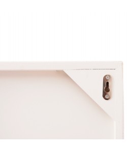 ΠΙΝΑΚΑΣ ΟΡΘΟΓΩΝΙΟΣ ΣΕΙΡΑ SANTORINI HM4509 MDF ΥΠΟΛΕΥΚΟ ΧΡΩΜΑ 60x4(πάχος)x80Υεκ.