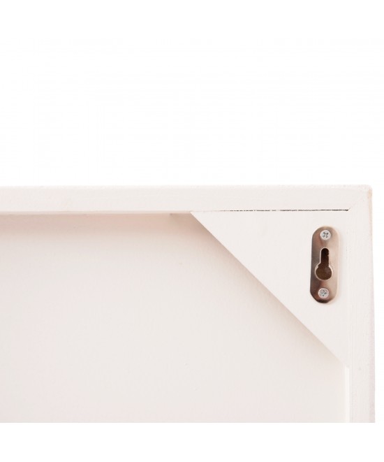ΠΙΝΑΚΑΣ ΟΡΘΟΓΩΝΙΟΣ ΣΕΙΡΑ SANTORINI HM4509 MDF ΥΠΟΛΕΥΚΟ ΧΡΩΜΑ 60x4(πάχος)x80Υεκ.