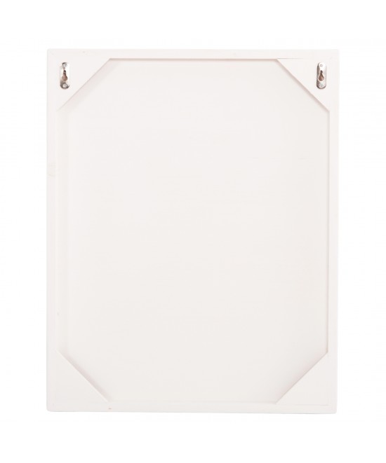 ΠΙΝΑΚΑΣ ΟΡΘΟΓΩΝΙΟΣ ΣΕΙΡΑ SANTORINI HM4535 MDF ΥΠΟΛΕΥΚΟ ΧΡΩΜΑ-ΔΙΑΚΟΣΜΗΣΗ ΜΠΕΖ 48x4,5(πάχος)x60Υεκ.