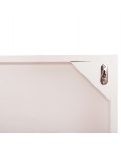 ΠΙΝΑΚΑΣ ΟΡΘΟΓΩΝΙΟΣ ΣΕΙΡΑ SANTORINI HM4535 MDF ΥΠΟΛΕΥΚΟ ΧΡΩΜΑ-ΔΙΑΚΟΣΜΗΣΗ ΜΠΕΖ 48x4,5(πάχος)x60Υεκ.