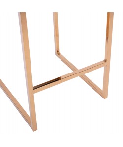 ΣΚΑΜΠΟ ΜΕΣΑΙΟΥ ΥΨΟΥΣ PIPER ΒΕΛΟΥΔΟ ΚΥΠΑΡΙΣΣΙ & ΧΡΥΣΟ ΣΚΕΛΕΤΟ HM8525.03 40Χ49Χ96Υ εκ.