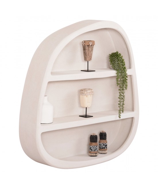 ΡΑΦΙ ΤΟΙΧΟΥ ΣΕΙΡΑ SANTORINI HM18058 MDF ΣΕ ΥΠΟΛΕΥΚΟ ΧΡΩΜΑ 95x18x100Υεκ. ΡΑΦΙ ΤΟΙΧΟΥ ΣΕΙΡΑ SANTORINI HM18058 MDF ΣΕ ΥΠΟΛΕΥΚΟ ΧΡΩΜΑ 95x18x100Υεκ.