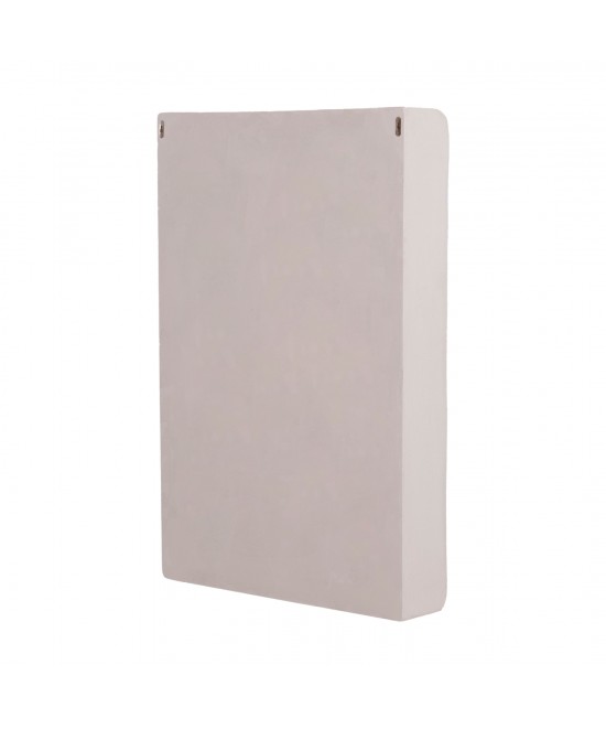 ΡΑΦΙΕΡΑ-ΚΟΜΜΟ ΣΕΙΡΑ SANTORINI HM18059 MDF ΣΕ ΥΠΟΛΕΥΚΟ 80x18x120Υεκ.