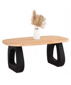 ΤΡΑΠΕΖΙ ΤΡΑΠΕΖΑΡΙΑΣ ΣΕΙΡΑ SANTORINI HM18065 TOP ΞΥΛΟ ΕΛΑΤΟΥ-ΠΟΔΙΑ ΠΟΛΥΡΗΤΙΝΗΣ 180x91x76Υεκ