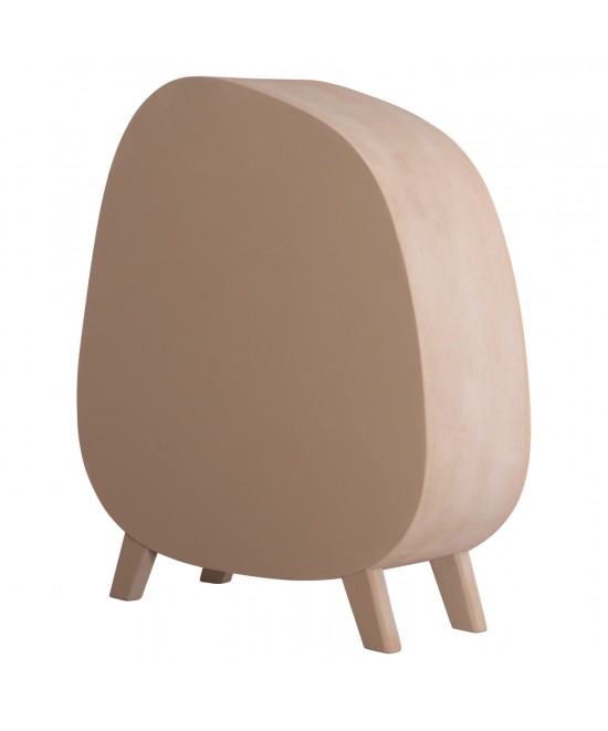 ΡΑΦΙΕΡΑ ΣΕΙΡΑ SANTORINI HM18060.02 MDF ΣΕ ΚΑΦΕ ΧΡΩΜΑ 120x38x133Υεκ.