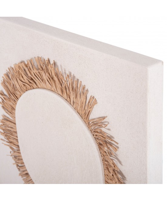 ΠΙΝΑΚΑΣ ΟΡΘΟΓΩΝΙΟΣ ΣΕΙΡΑ SANTORINI HM4531 MDF ΥΠΟΛΕΥΚΟ-ΔΙΑΚΟΣΜΗΣΗ ΜΠΕΖ 80x4,5(πάχος)x120Υεκ.