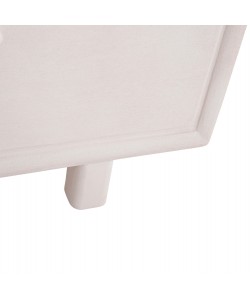 ΜΠΟΥΦΕΣ ΣΕΙΡΑ SANTORINI HM18068 MDF ΣΕ ΥΠΟΛΕΥΚΟ ΧΡΩΜΑ-3 ΠΟΡΤΕΣ 140x38x64Υεκ.