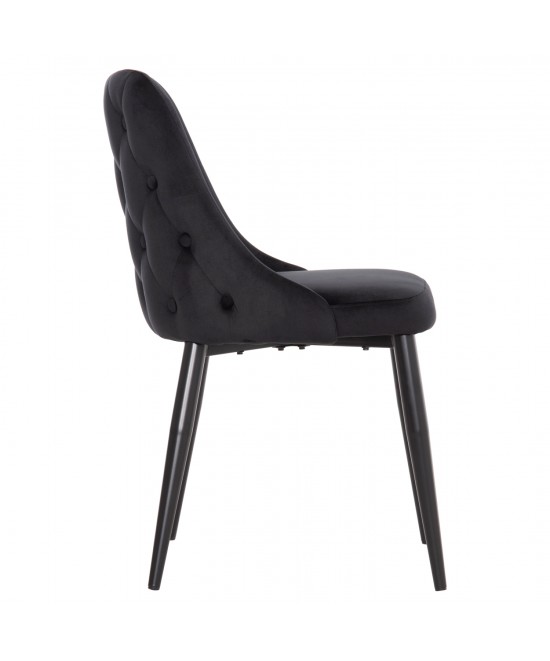 ΚΑΡΕΚΛΑ SERENITY HM8527.14 ΒΕΛΟΥΔΟ ΜΑΥΡΟ ΜΕ ΜΑΥΡΑ ΜΕΤΑΛΛΙΚΑ ΠΟΔΙΑ 51x54x83,5Υεκ. ΚΑΡΕΚΛΑ SERENITY HM8527.14 ΒΕΛΟΥΔΟ ΜΑΥΡΟ ΜΕ ΜΑΥΡΑ ΜΕΤΑΛΛΙΚΑ ΠΟΔΙΑ 51x54x83,5Υεκ.