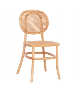 ΚΑΡΕΚΛΑ ΣΤΟΙΒΑΖOMENH PENNY HM8747.11 ΞΥΛΟ ΟΞΙΑΣ-ΣΥΝΘΕΤΙΚΟ RATTAN 44x51x87Υεκ.