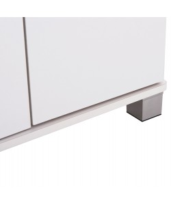 ΠΑΠΟΥΤΣΟΘΗΚΗ-ΝΤΟΥΛΑΠΑ CLUSE HM2403.03 ΜΕΛΑΜΙΝΗ ΛΕΥΚΟ ΧΡΩΜΑ 60Χ36,5Χ186,5Υεκ.