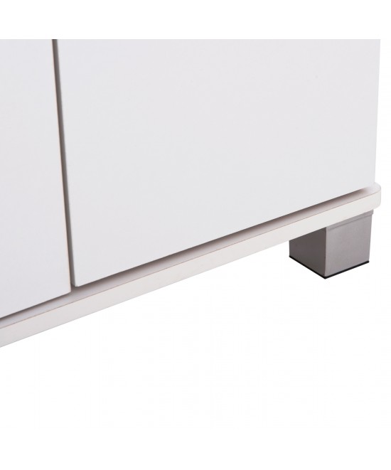 ΠΑΠΟΥΤΣΟΘΗΚΗ-ΝΤΟΥΛΑΠΑ CLUSE HM2403.03 ΜΕΛΑΜΙΝΗ ΛΕΥΚΟ ΧΡΩΜΑ 60Χ36,5Χ186,5Υεκ.