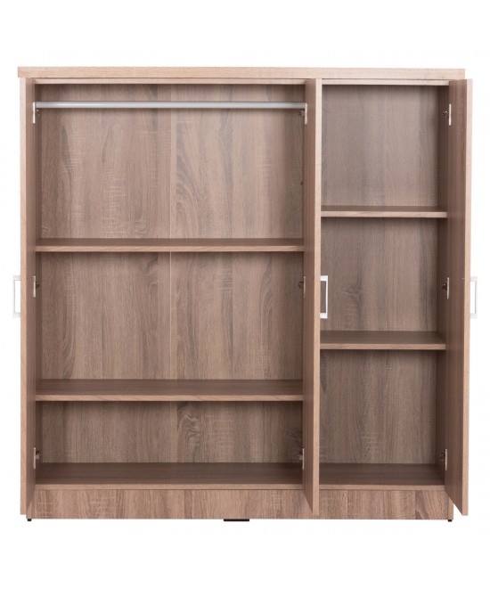 ΝΤΟΥΛΑΠΑ 3ΦΥΛΛΗ ΜΕ ΡΑΦΙΑ FUENTO HM2482.01 SONAMA OAK ΜΕΛΑΜΙΝΗ 120-116x40x123,5Υεκ. ΝΤΟΥΛΑΠΑ 3ΦΥΛΛΗ ΜΕ ΡΑΦΙΑ FUENTO HM2482.01 SONAMA OAK ΜΕΛΑΜΙΝΗ 120-116x40x123,5Υεκ.