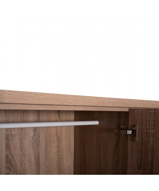 ΝΤΟΥΛΑΠΑ 3ΦΥΛΛΗ ΜΕ ΡΑΦΙΑ FUENTO HM2482.01 SONAMA OAK ΜΕΛΑΜΙΝΗ 120-116x40x123,5Υεκ. ΝΤΟΥΛΑΠΑ 3ΦΥΛΛΗ ΜΕ ΡΑΦΙΑ FUENTO HM2482.01 SONAMA OAK ΜΕΛΑΜΙΝΗ 120-116x40x123,5Υεκ.